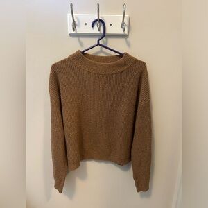 Brown speckled Lumière sweater